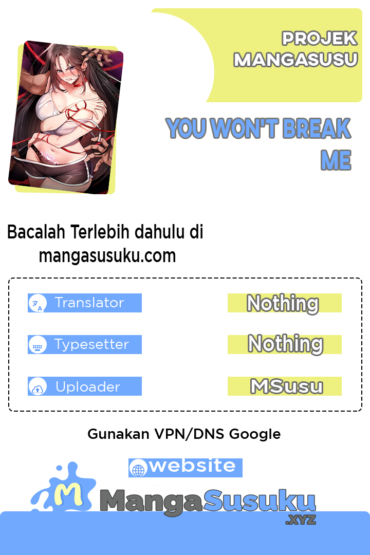 You Won’t Break Me Chapter 59 – halaman 1