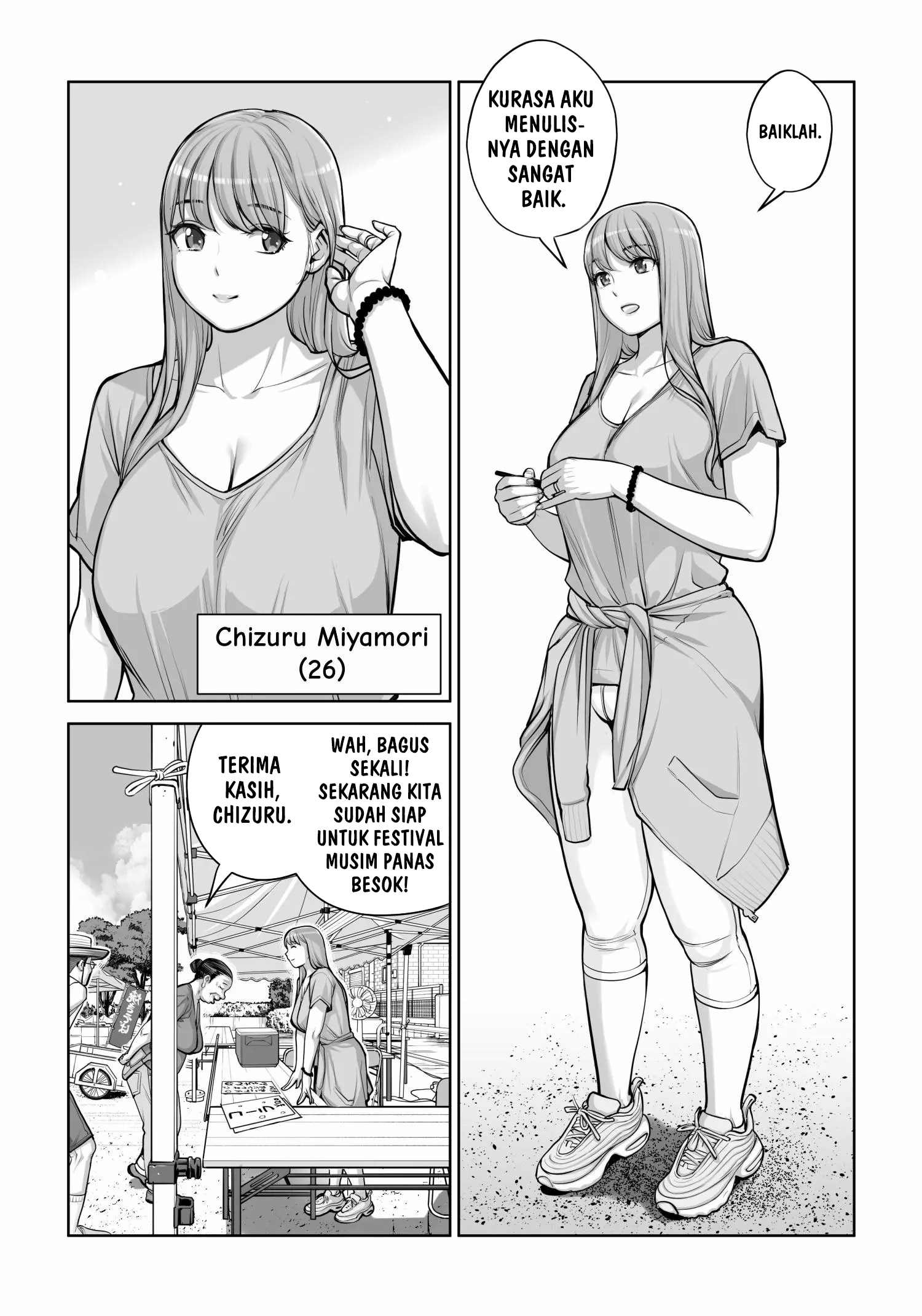 Jichikai no Hitozuma wa Totemo Ecchi deshita Chapter 4 – halaman 7