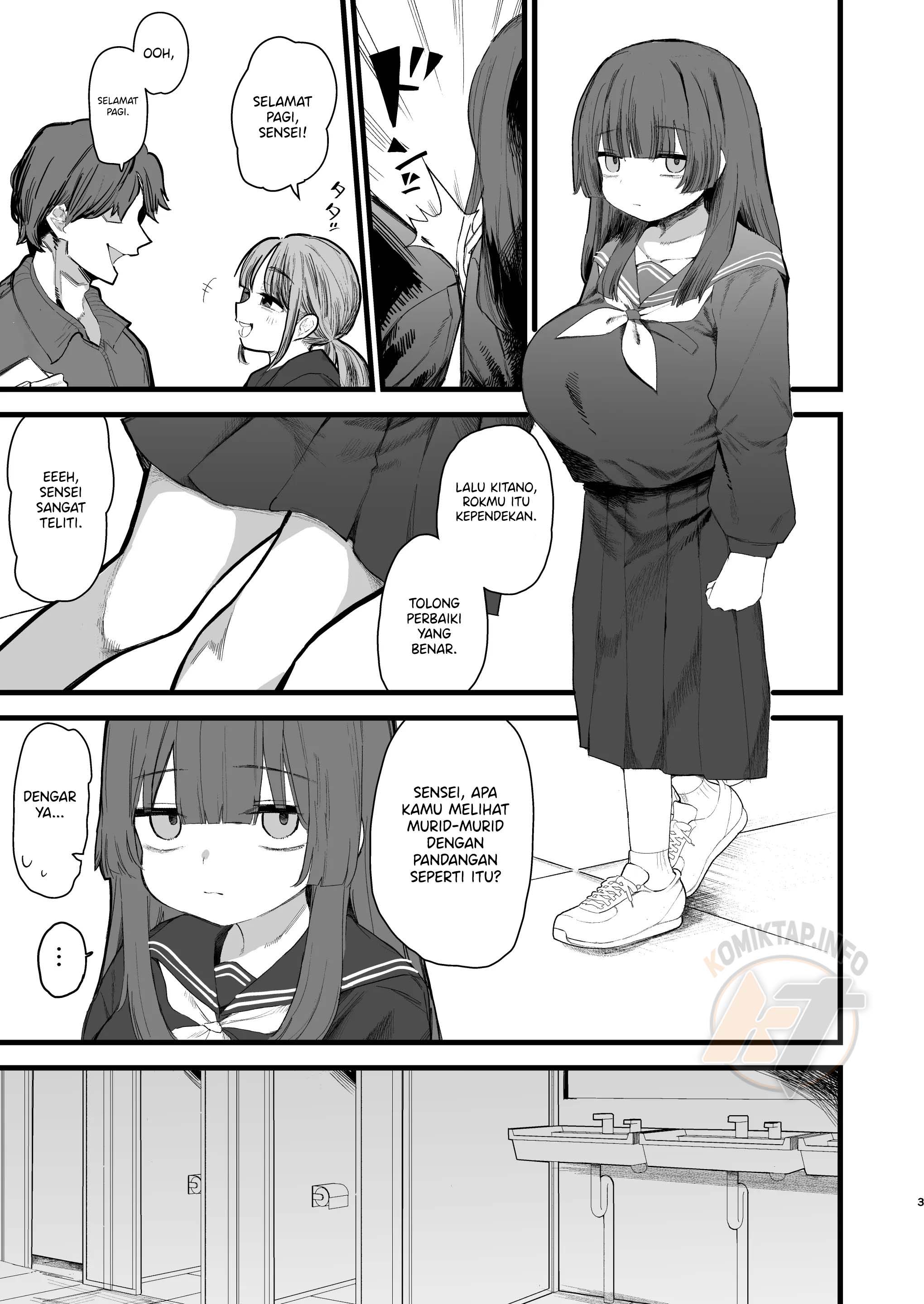 Tsugou no Ii Onaho Jimi Kyonyuu JC Chapter 1 – halaman 3