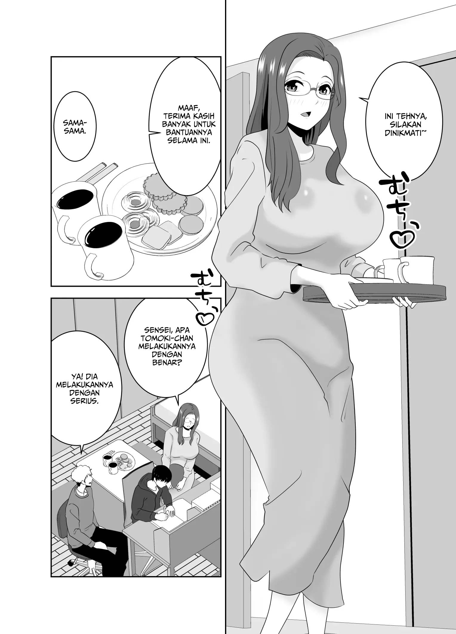Katei Kyoushi no Dekachin ni Ochiru Haha Chapter 1 – halaman 5