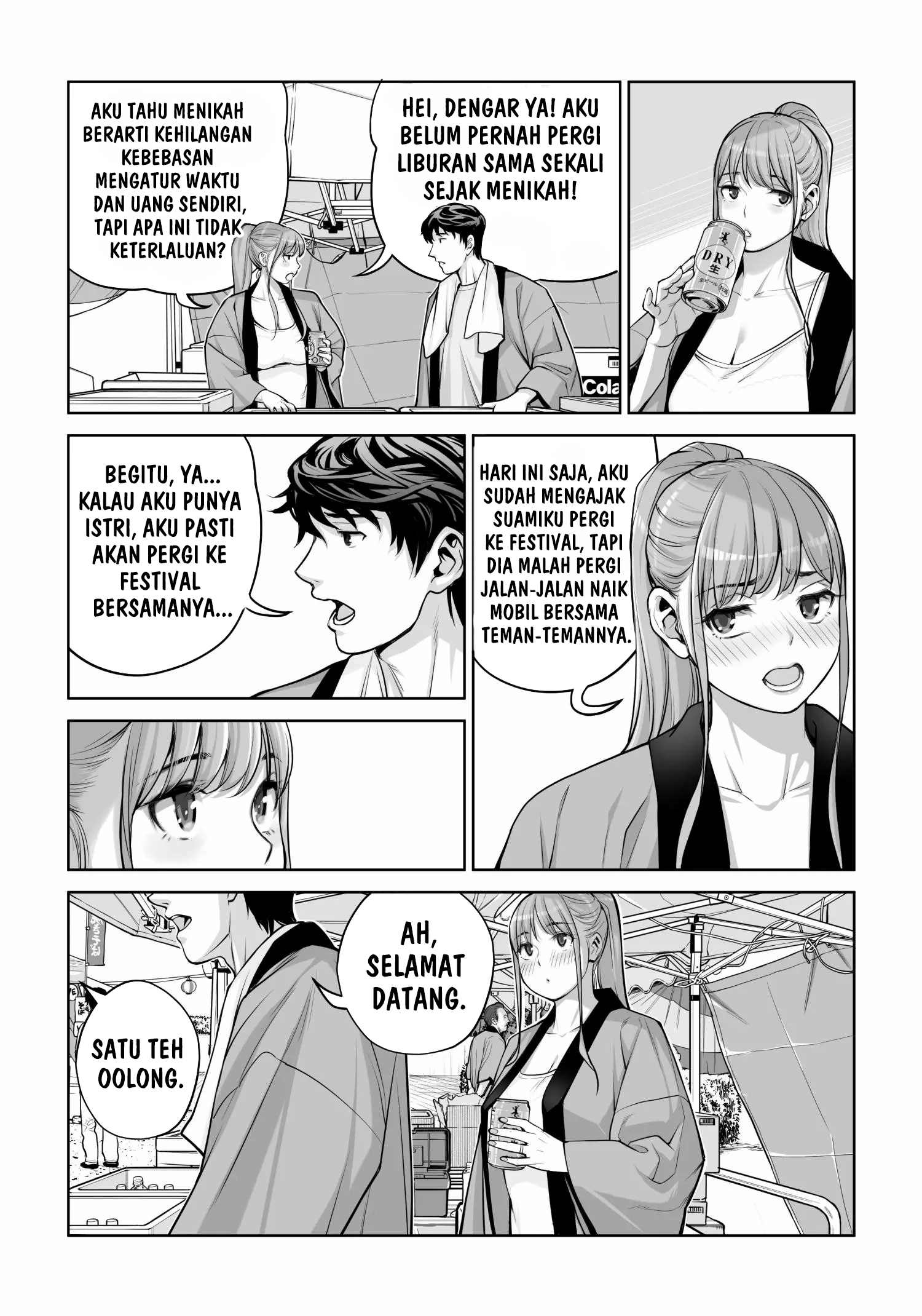 Jichikai no Hitozuma wa Totemo Ecchi deshita Chapter 4 – halaman 53