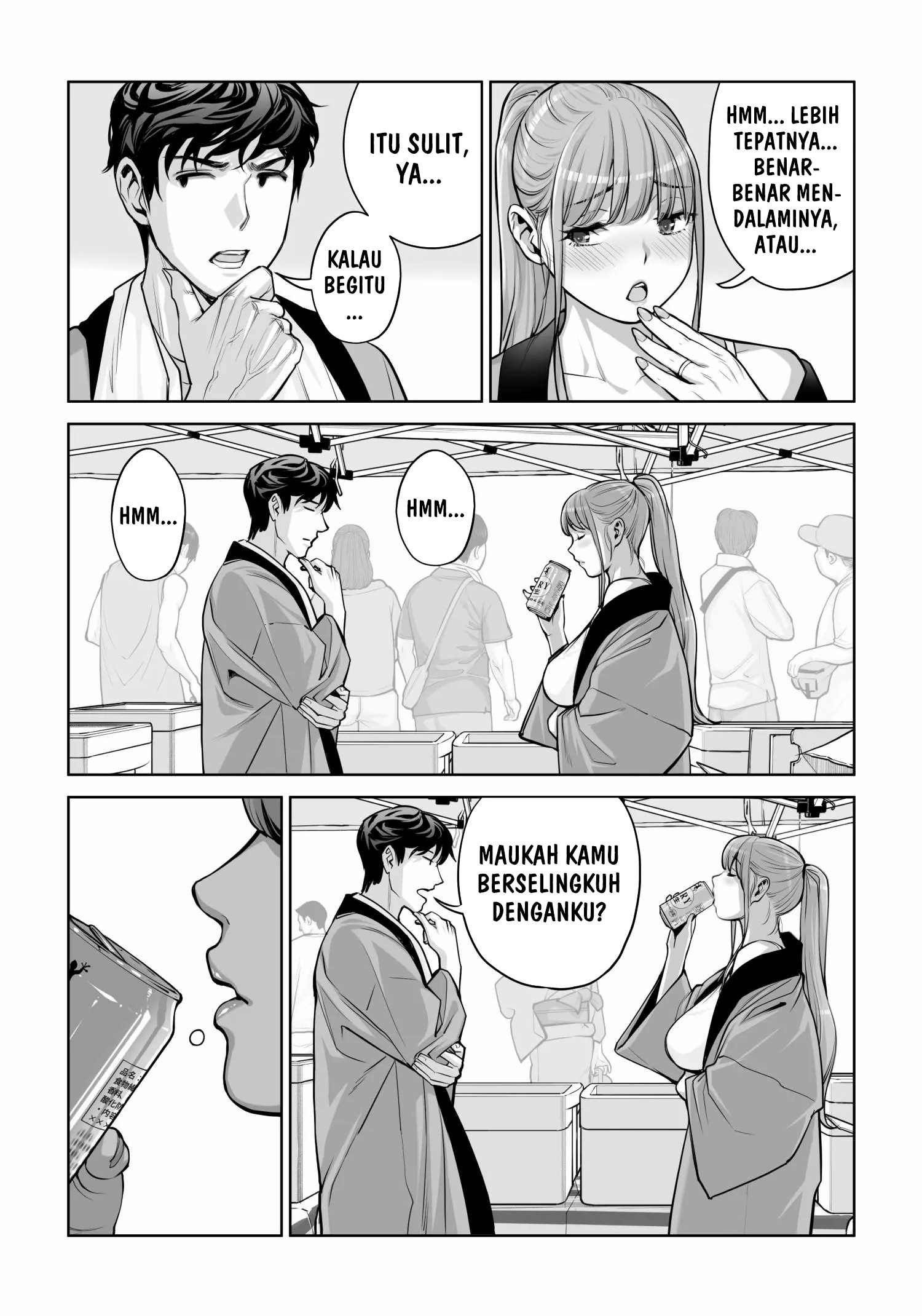 Jichikai no Hitozuma wa Totemo Ecchi deshita Chapter 4 – halaman 56