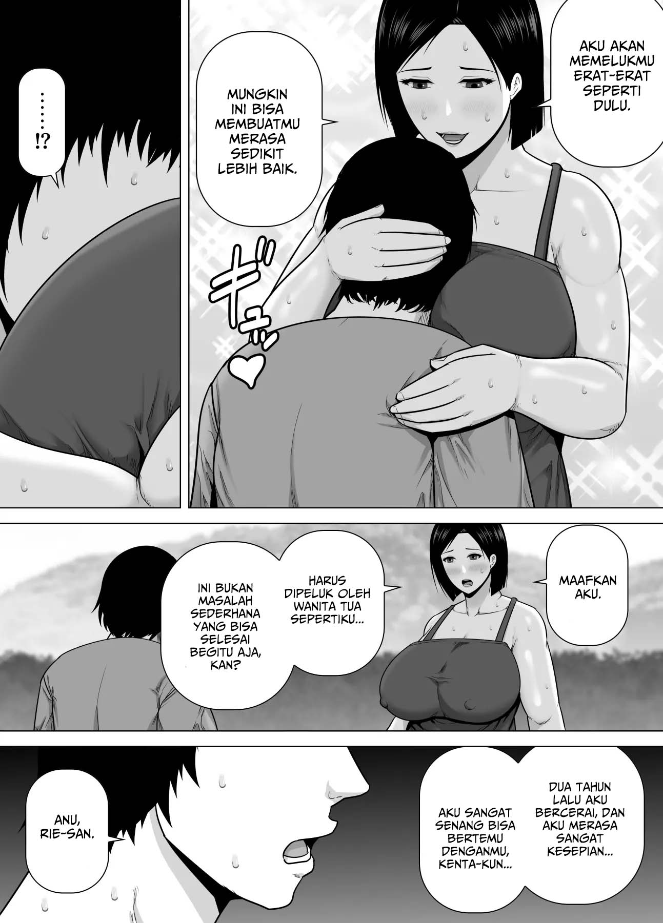 Juu-nen-buri ni Atta Oba-san ga Dosukebe Houman Body ni Natte ita node Hame Taoshita Hanashi Chapter 1 – halaman 6