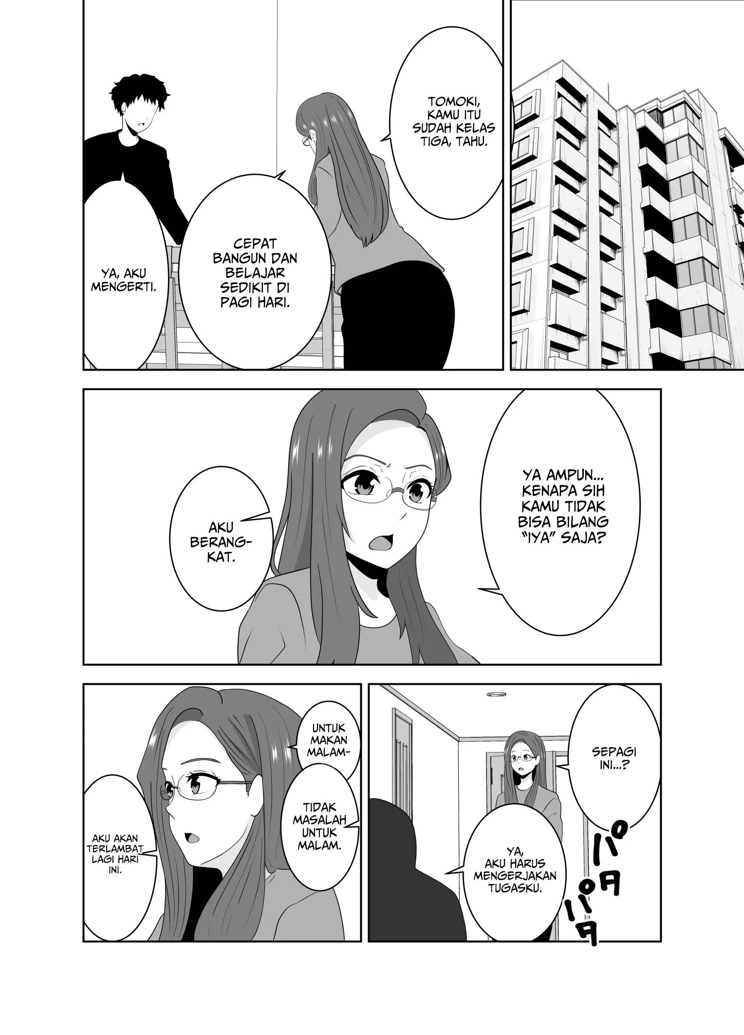 Katei Kyoushi no Dekachin ni Ochiru Haha Chapter 1 – halaman 9