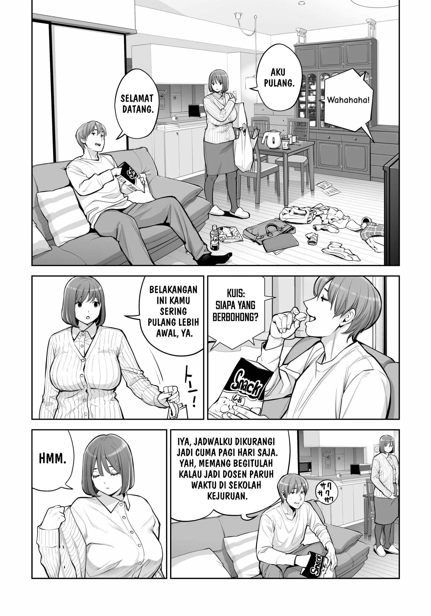Jichikai no Hitozuma wa Totemo Ecchi deshita Chapter 5 – halaman 11