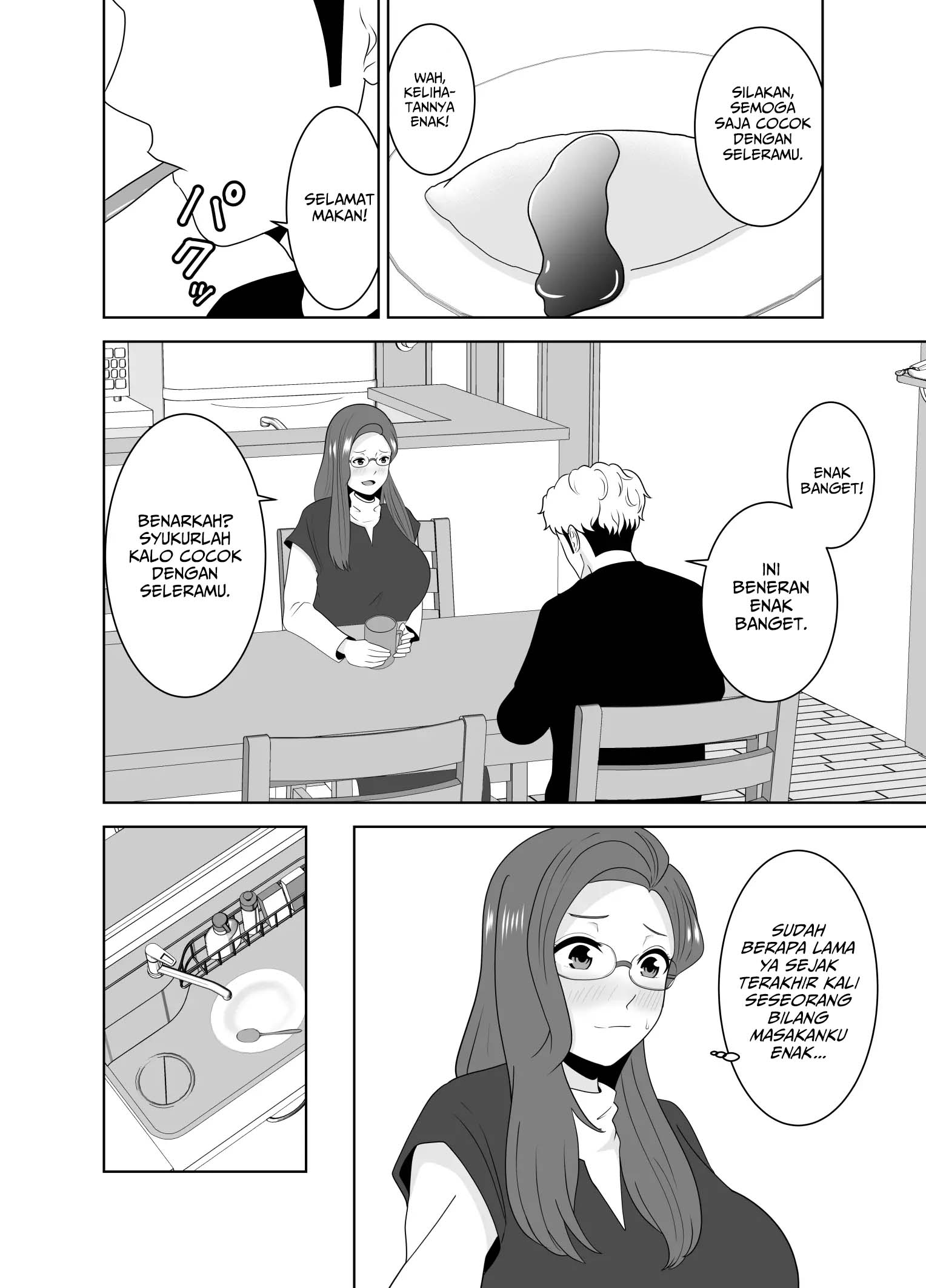Katei Kyoushi no Dekachin ni Ochiru Haha Chapter 1 – halaman 13