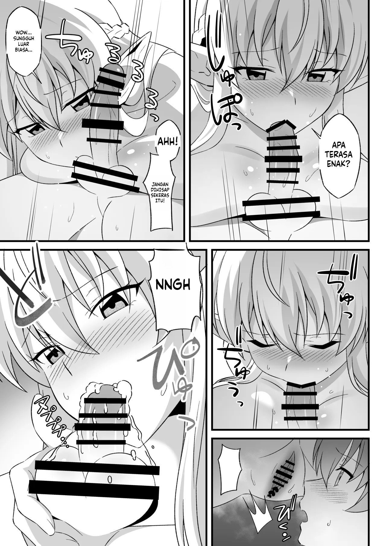 Oyashiki ni Tsukaeru Elf wa Goshujin-sama ni XXXX de Gohoushi Suru no ga Shigoto desu Chapter 1 End – halaman 12