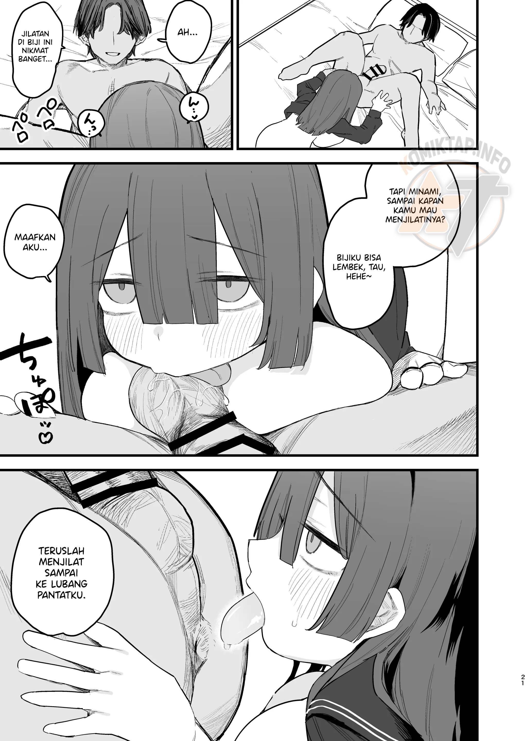 Tsugou no Ii Onaho Jimi Kyonyuu JC Chapter 1 – halaman 21