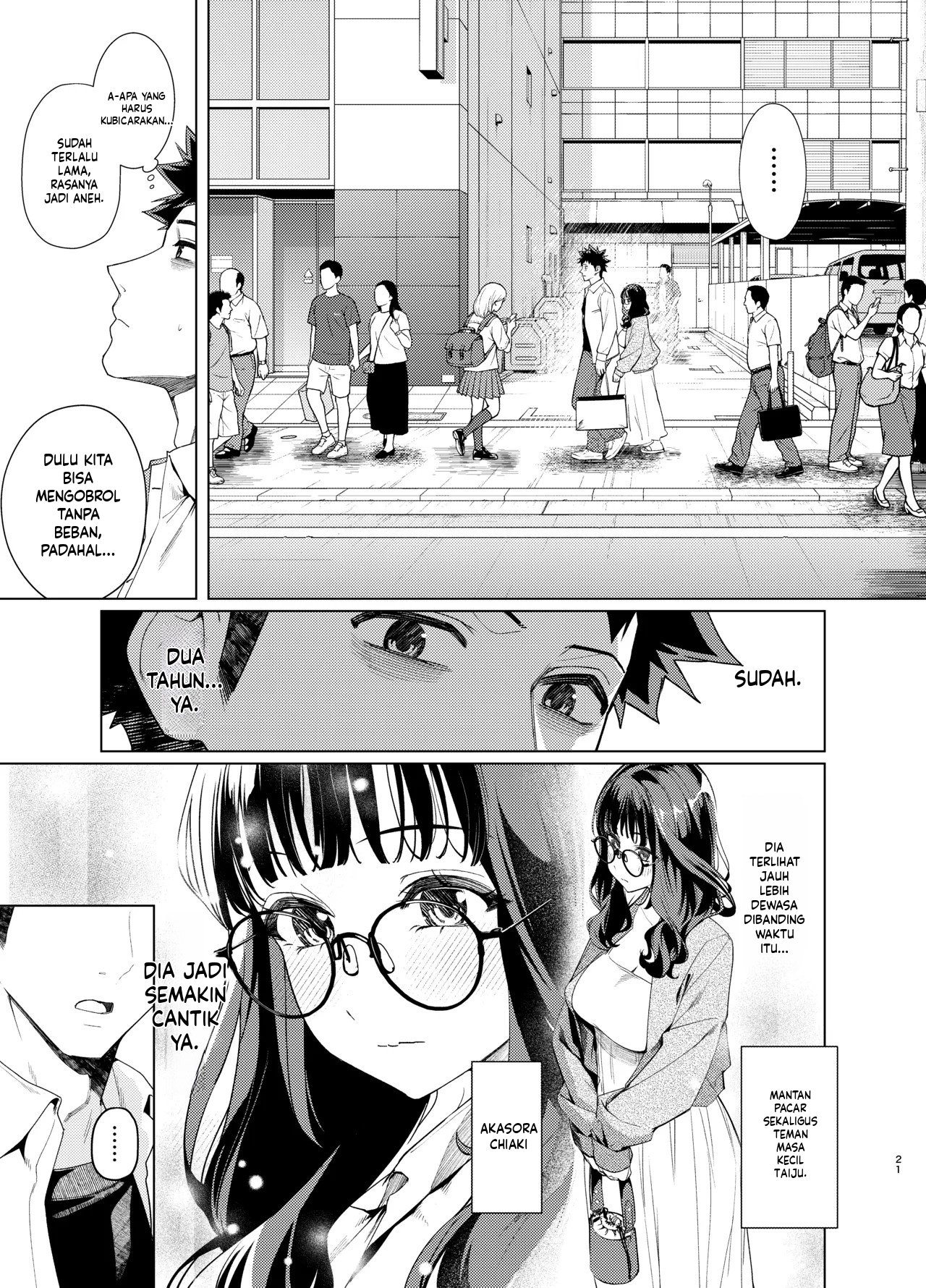 Senpai, Kyou Tomatte mo Ii yo ne Chapter 3 – halaman 23