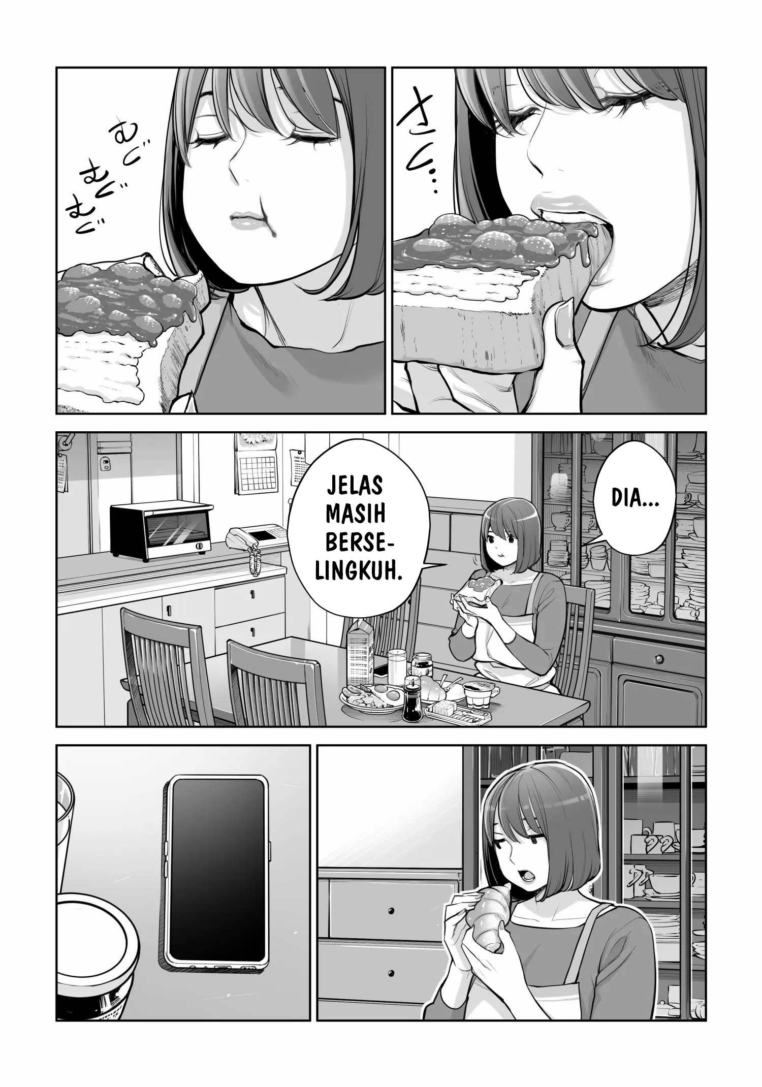 Jichikai no Hitozuma wa Totemo Ecchi deshita Chapter 5 – halaman 32