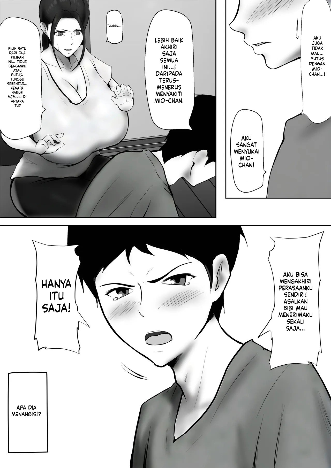 Kanojo no okāsan ni hitomebore 〜 kobamenai otokomasari no haha 〜 Chapter 1 End – halaman 33