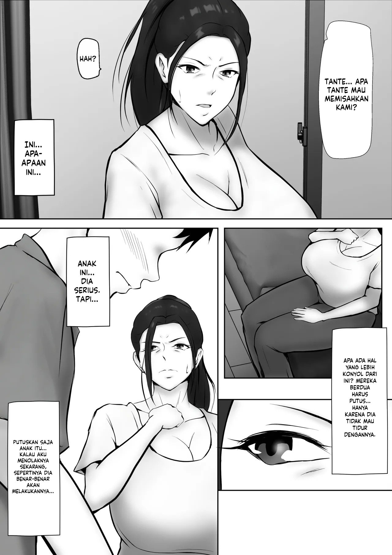 Kanojo no okāsan ni hitomebore 〜 kobamenai otokomasari no haha 〜 Chapter 1 End – halaman 34