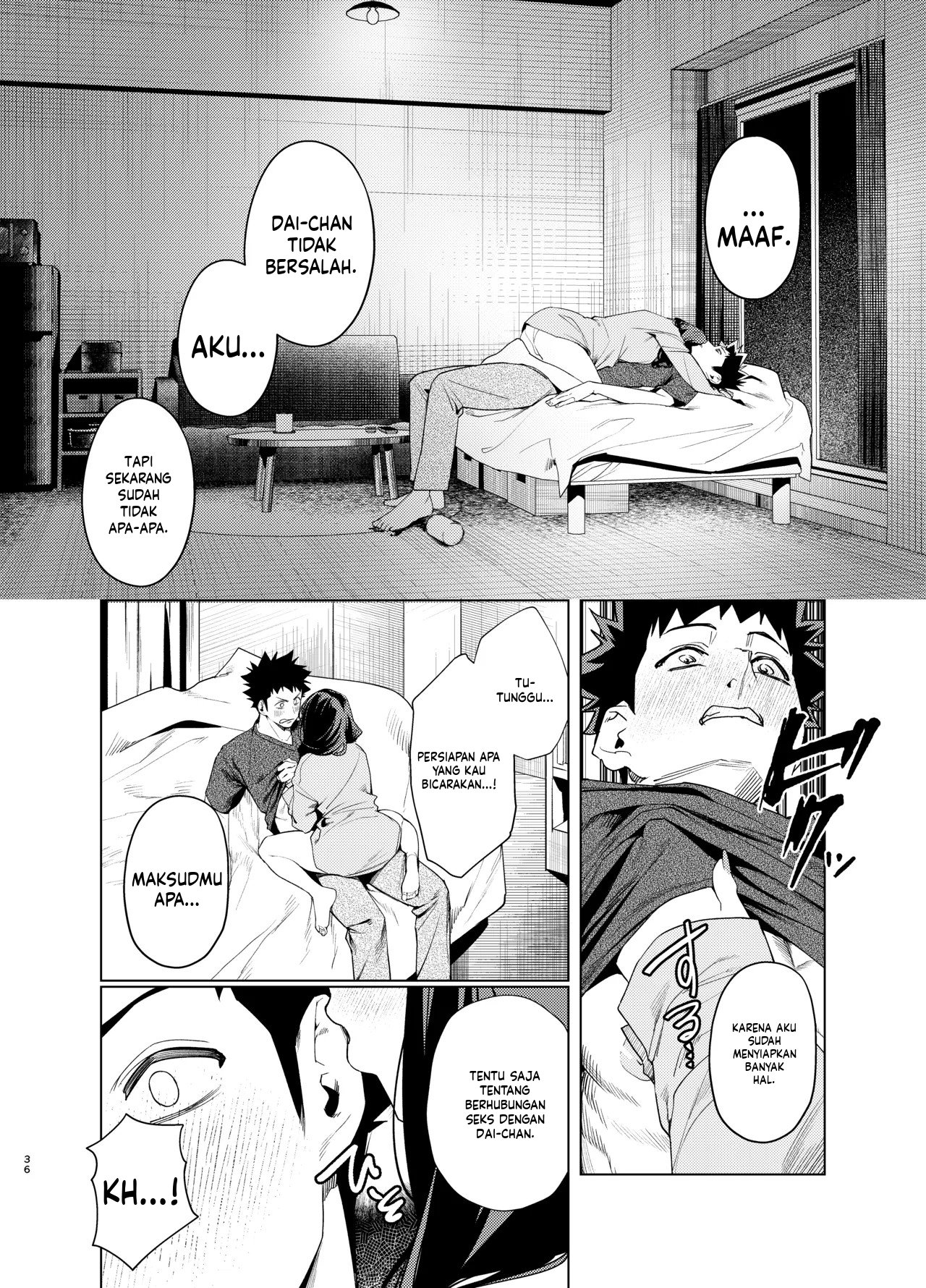 Senpai, Kyou Tomatte mo Ii yo ne Chapter 3 – halaman 38