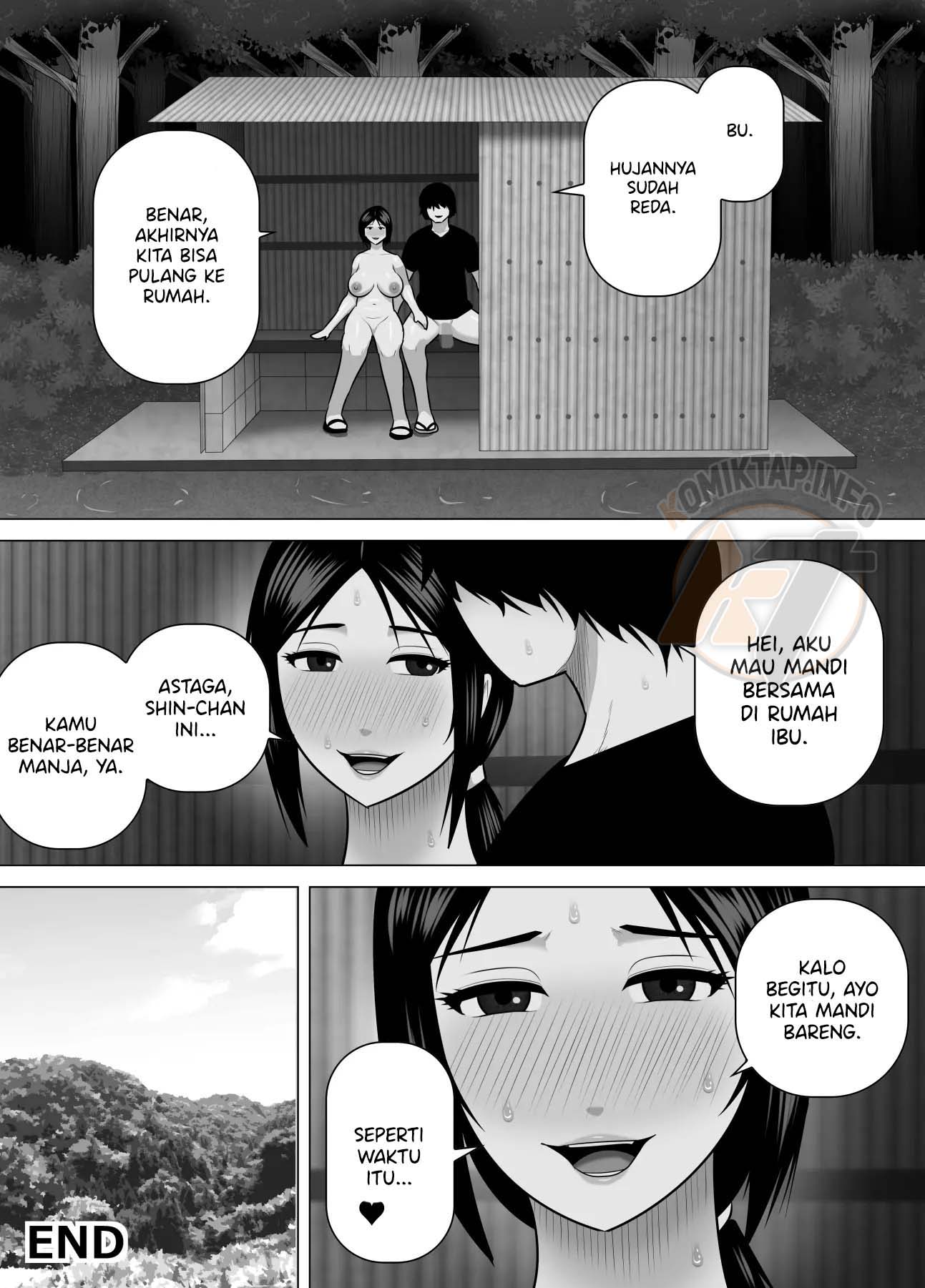 Sodate no Oya no Mitsuko-san to Juu-nen-buri ni Inaka de Saikai Shite Sugu ni Sex Shita Hanashi Chapter 1 – halaman 37