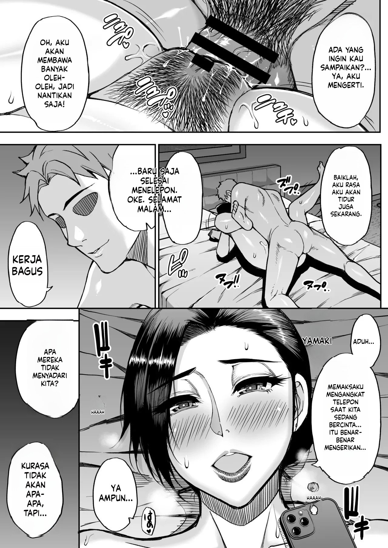 Toujou Yukiyo 37-sai Manatsu no Beach de Aokan Hamedori Sex Oi no Iu Koto ni wa Sakaraenai Watashi Chapter 1 End – halaman 38