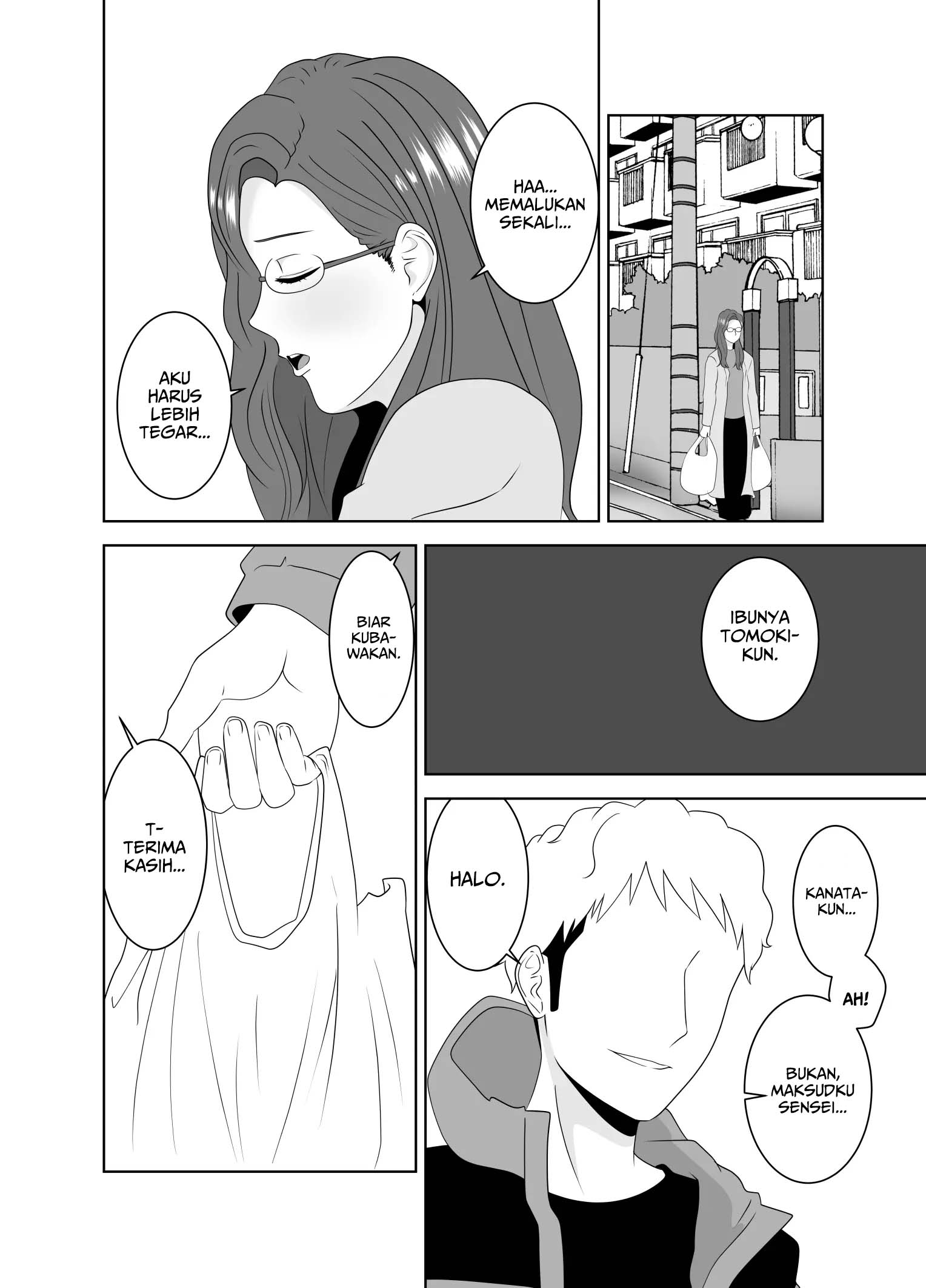 Katei Kyoushi no Dekachin ni Ochiru Haha Chapter 1 – halaman 47