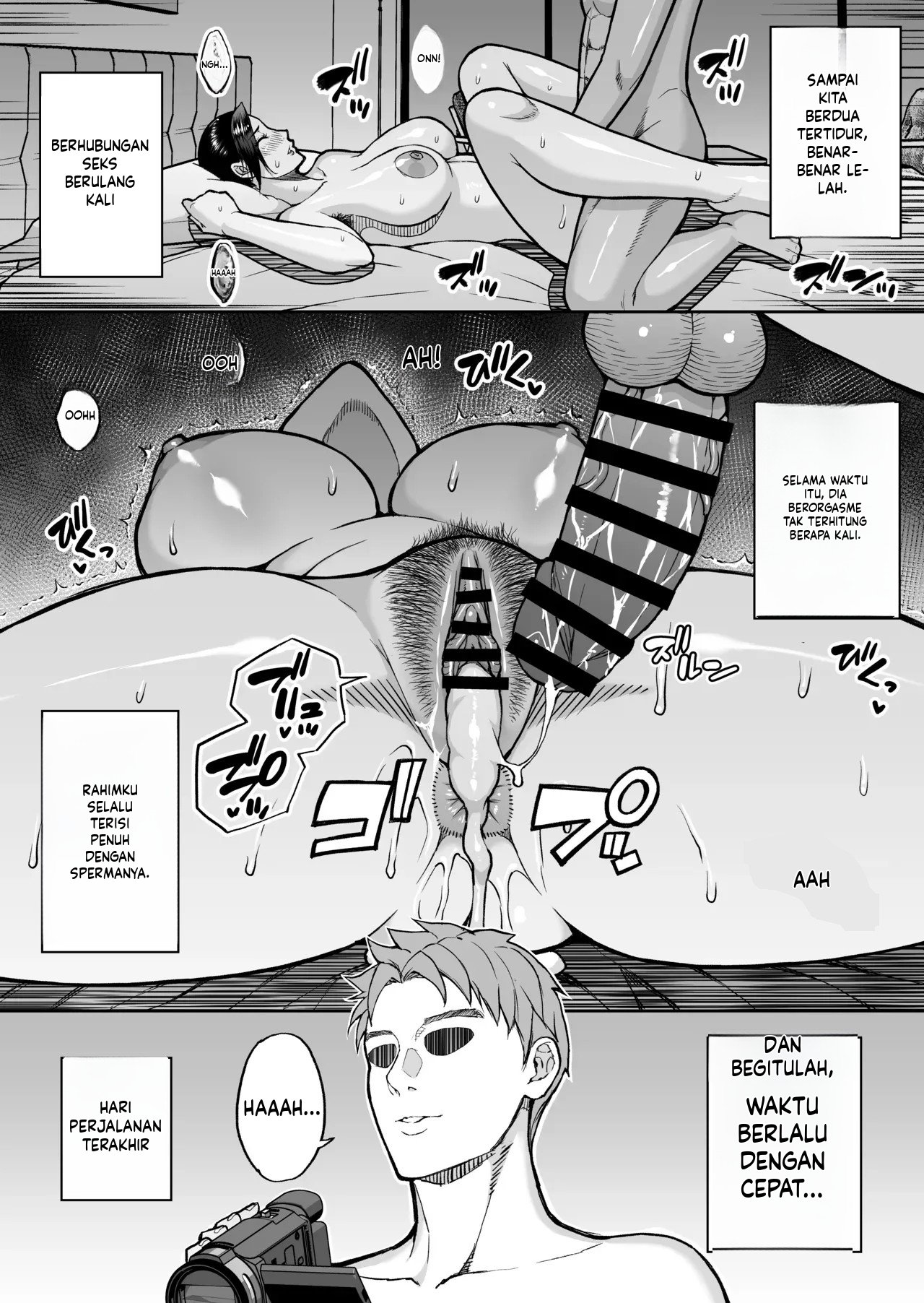 Toujou Yukiyo 37-sai Manatsu no Beach de Aokan Hamedori Sex Oi no Iu Koto ni wa Sakaraenai Watashi Chapter 1 End – halaman 48