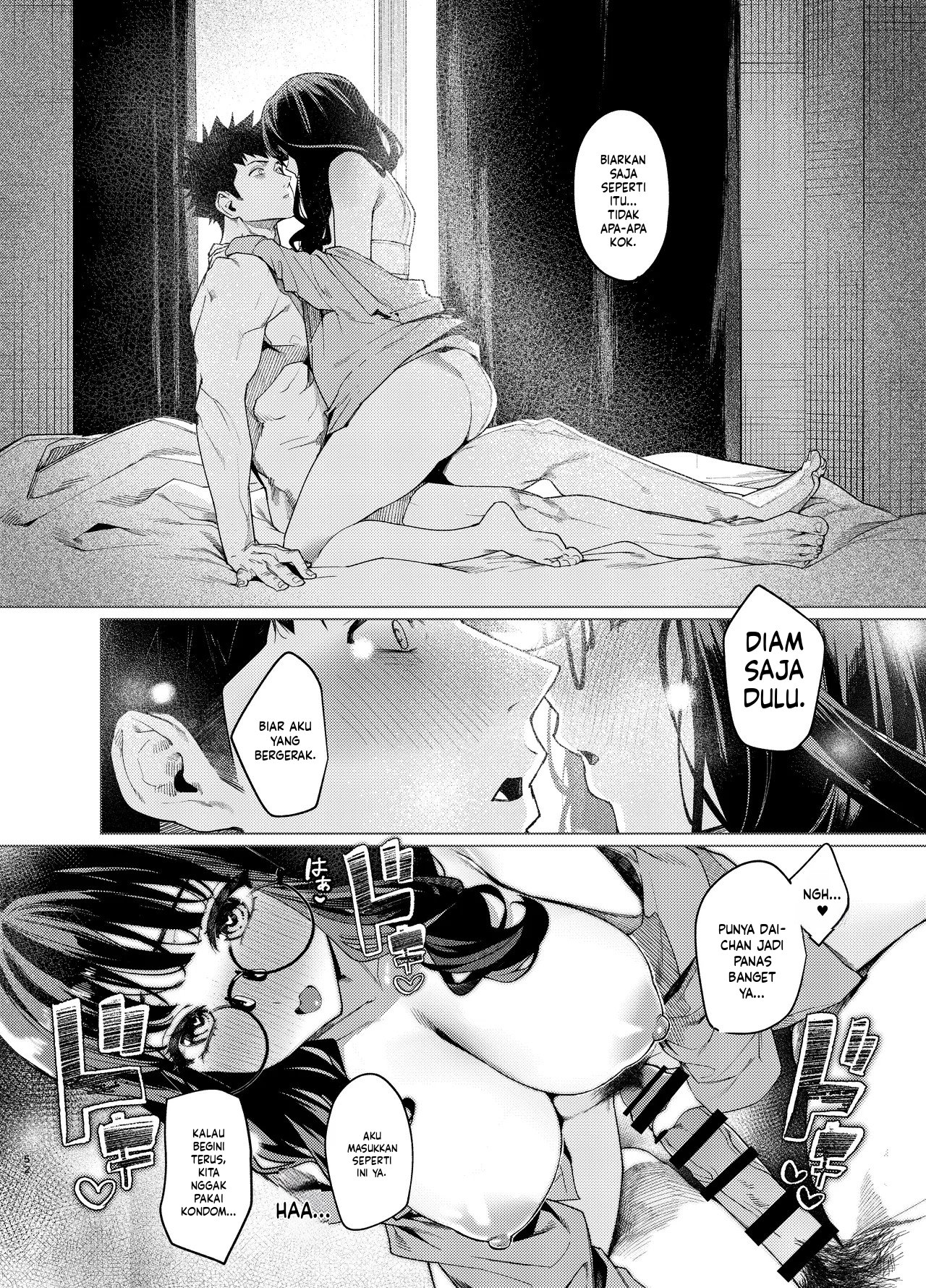 Senpai, Kyou Tomatte mo Ii yo ne Chapter 3 – halaman 54