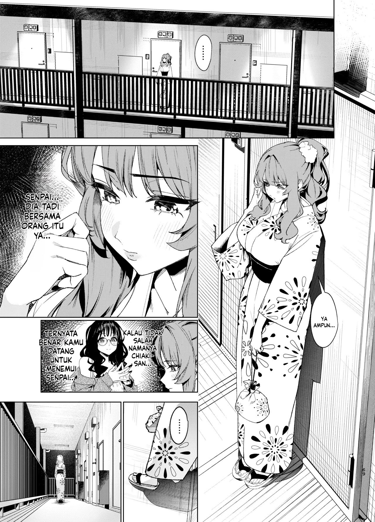 Senpai, Kyou Tomatte mo Ii yo ne Chapter 3 – halaman 71